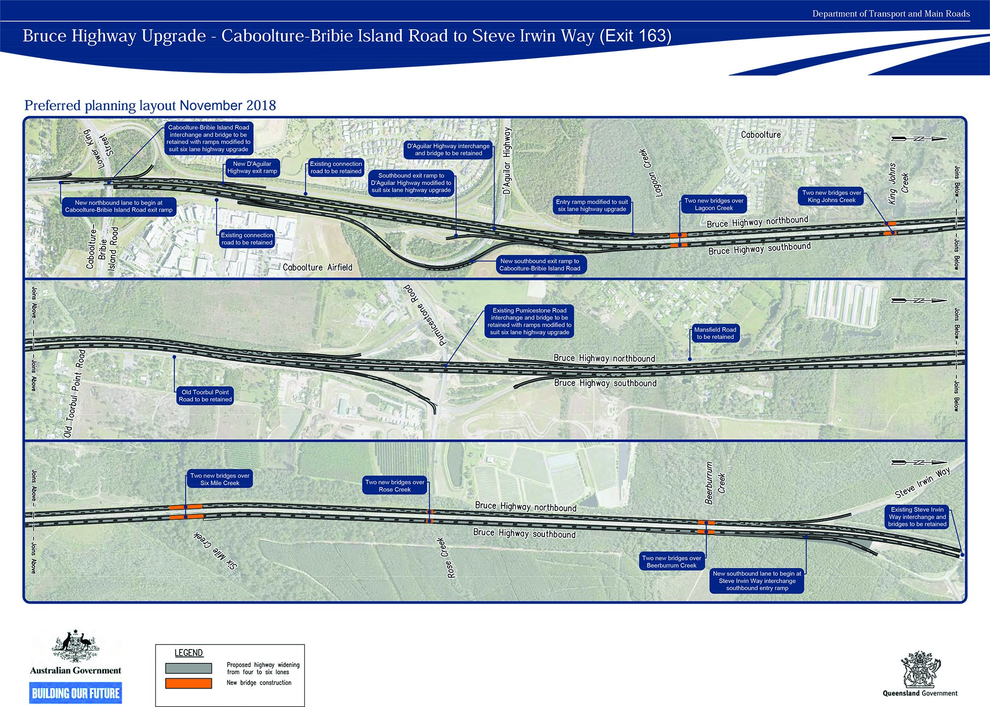 Early Works Begin On M Qld Bruce Highway Upgrade