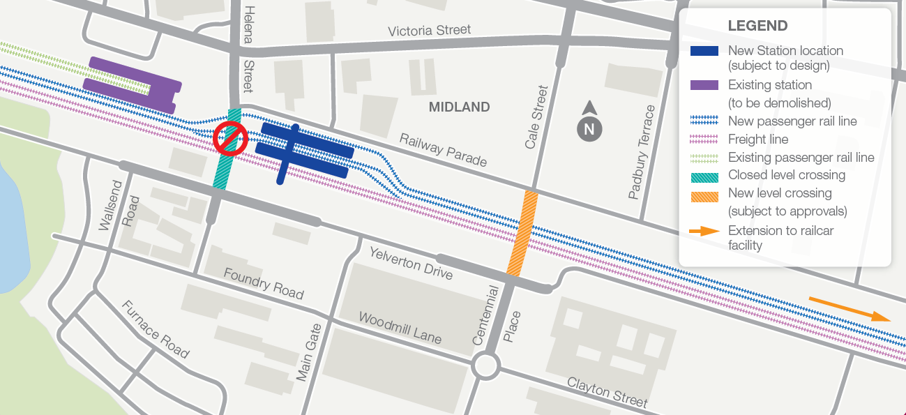 METRONET Midland Station Project progresses towards construction