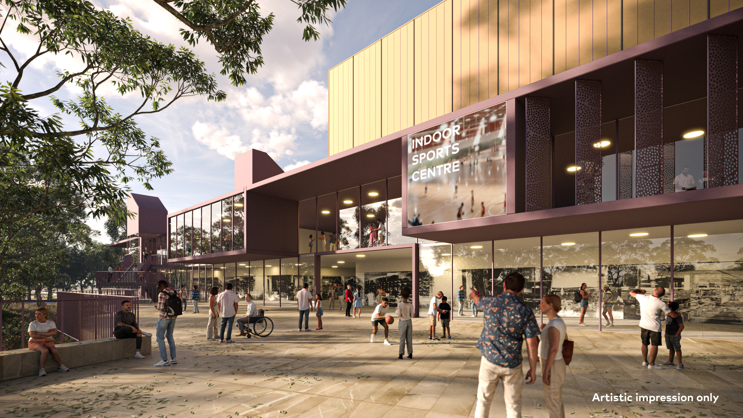 resized-New Chandler Indoor Sports Centre render - Entry