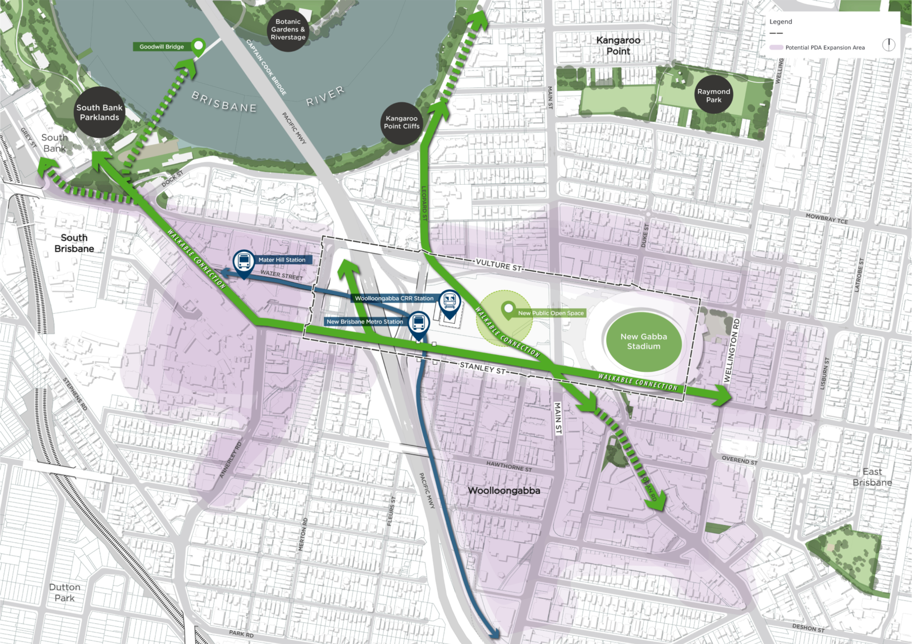 woolloongabba-revitalisation-map