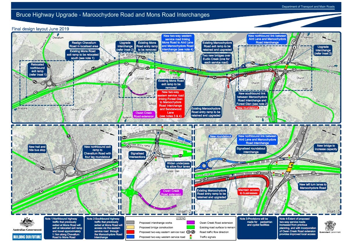 Bruce-Highway-Maroochydore-Mons-Road-Final-Design_Consultation-layout