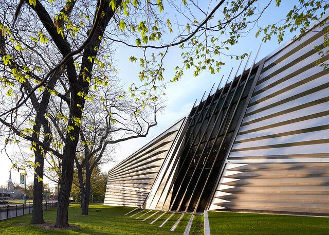 Eli & Edythe Broad Art Museum, East Lansing, USA. 