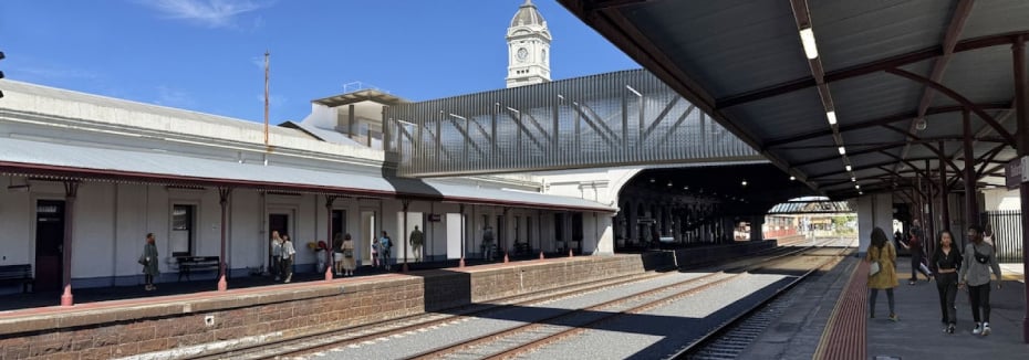 Ballarat Station upgrade (cr: Victoria's Big Build)