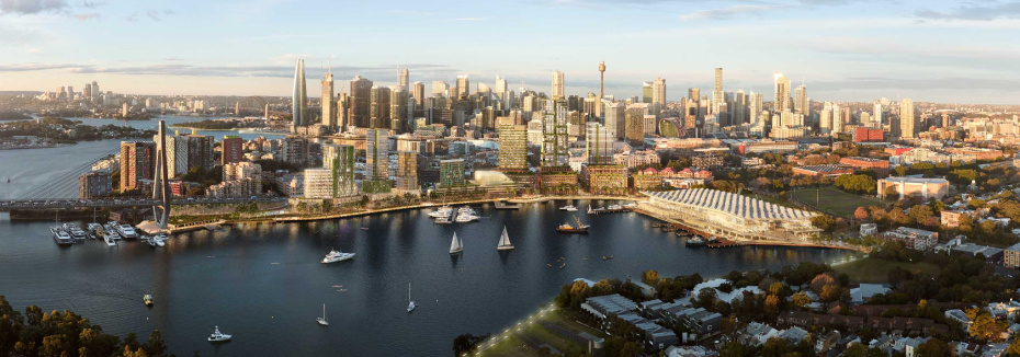 Blackwattle Bay precinct renewal (cr: NSW Government)