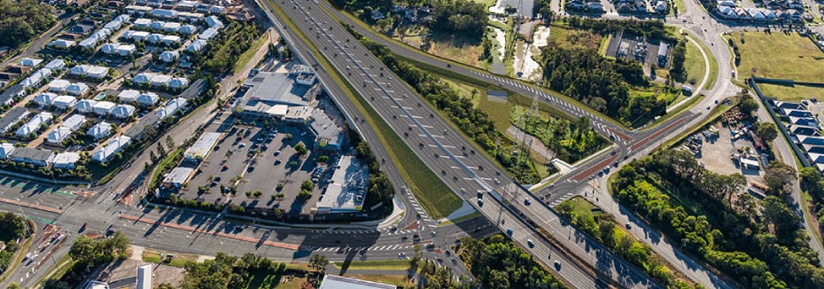 Bruce Highway, Dohles Rocks Road & Anzac Avenue upgrade (cr: Department of Transport and Main Roads)