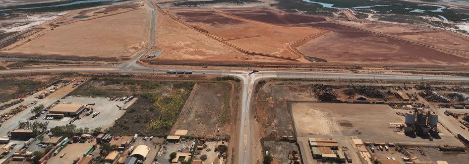 Great Northern Highway & Pinga Street intersection (cr: Main Roads Western Australia)