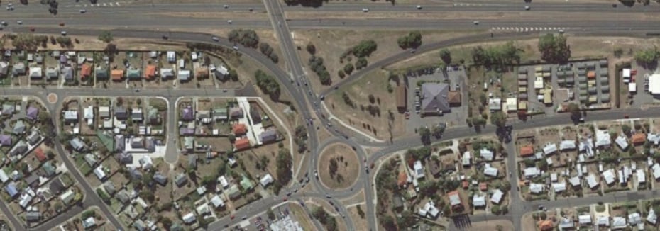 Mornington roundabout (cr: Bicycle Network Australia)