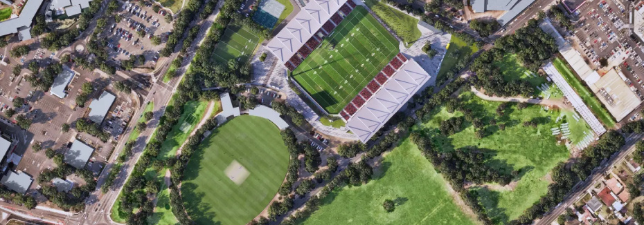 Penrith Stadium redevelopment (cr: Penrith Stadium)