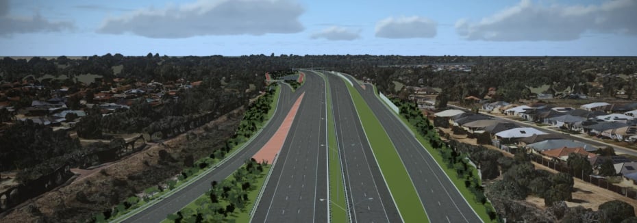 Tonkin Highway Interchanges project (cr: Main Roads Western Australia)