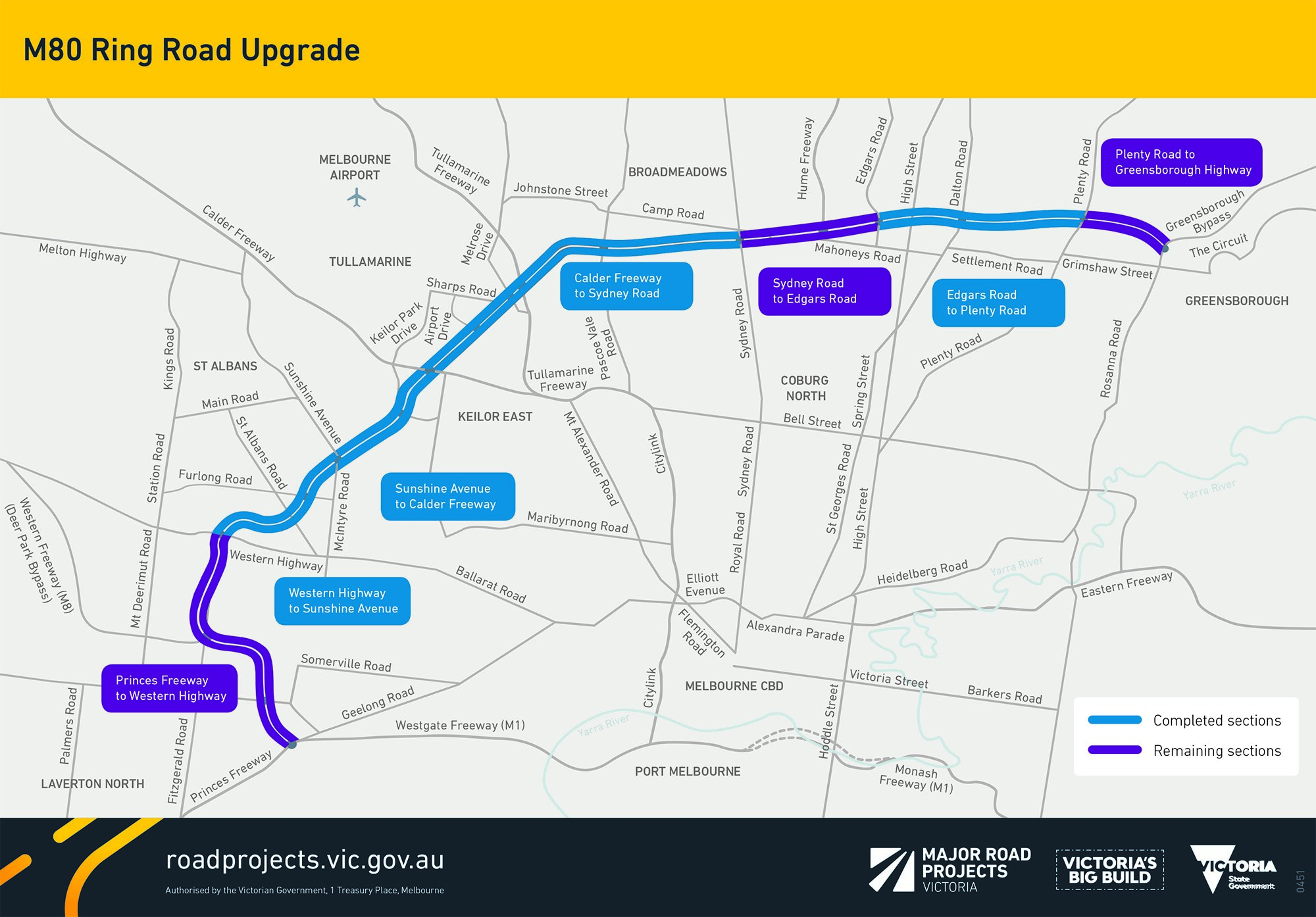 CPB Contractors wins $331m contract to deliver M80 Ring Road upgrade