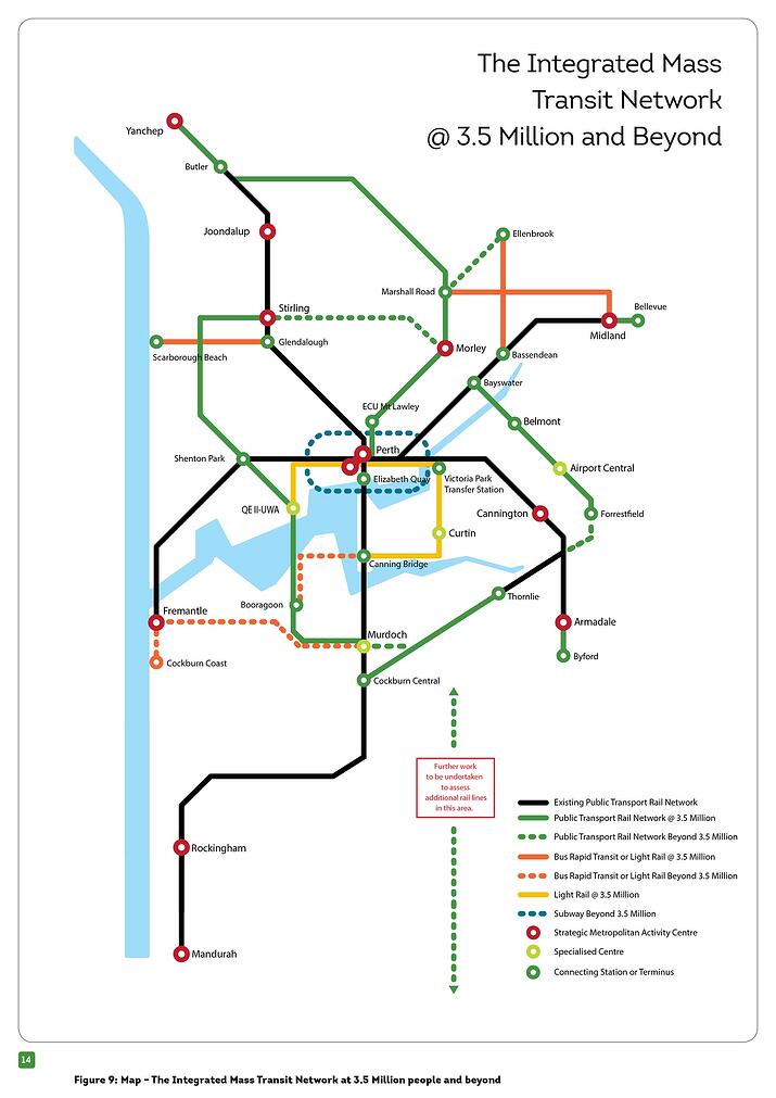 Perths New Transport Plan Proposes Major Road And Rail Projects